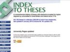 Index to theses