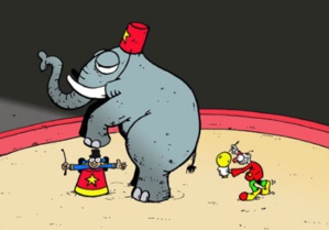 Le dompteur et l’éléphant