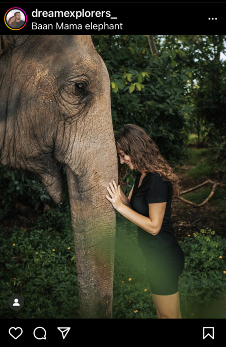 @dreamexplorers_ géré par Lisa et Axel, un jeune couple qui a choisi de partager leur tour du monde en sac à dos et qui est actuellement en Thaïlande
