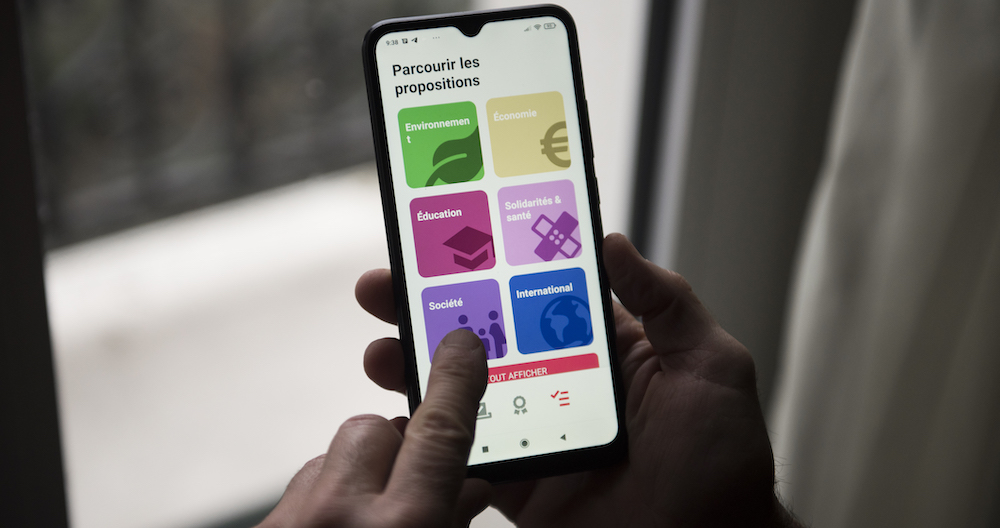 Les applications mobiles de choix électoraux Les applications mobiles de choix électoraux