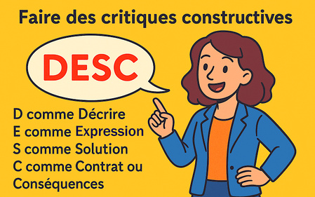 Faire des critiques constructives