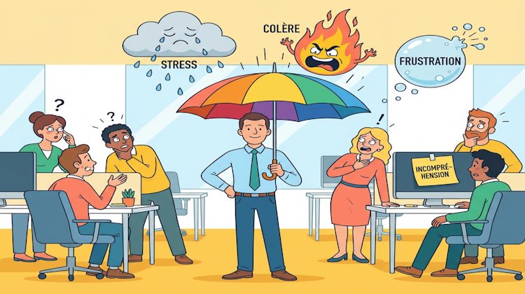 Quand l’équipe déborde : comment les managers gèrent conflits, tensions et frustration