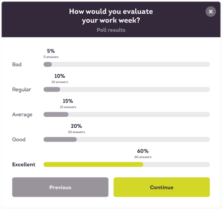 2. 46 Prêtez attention à la vie émotionnelle de votre équipe avec l'application Zest ! 