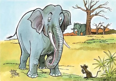 Le Rat et l'Eléphant