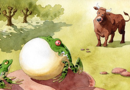 La Grenouille Qui Veut Se Faire Aussi Grosse Que Le Boeuf La Grenouille Qui Veut Se Faire Aussi Grosse Que Le Boeuf