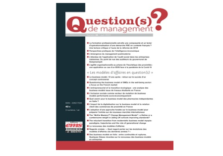 Le modèle d’affaires, couteau suisse du management