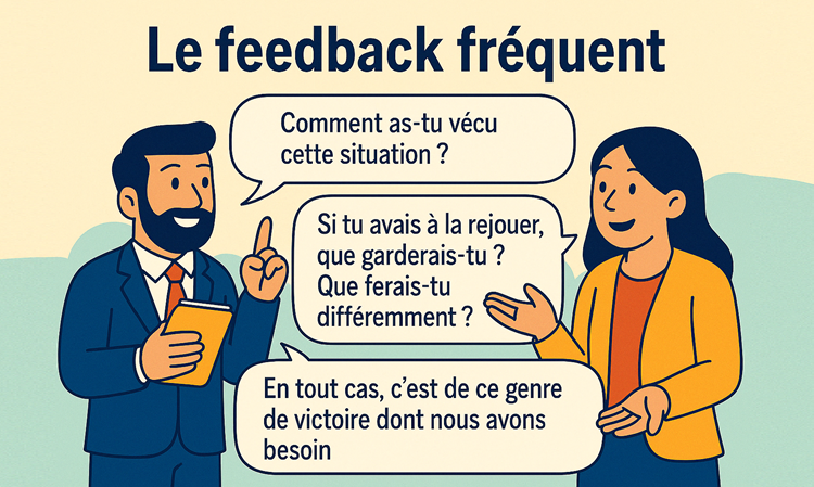 La technique du feedback fréquent