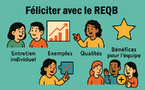 Féliciter avec le REQB