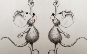 Deux souris curieuses