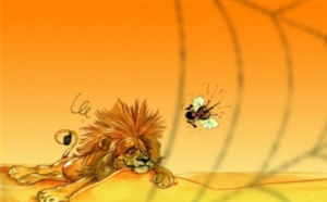 Le Lion et le Moucheron