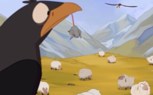 Le Corbeau voulant imiter l'Aigle