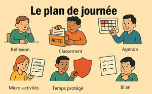 La plan de journée