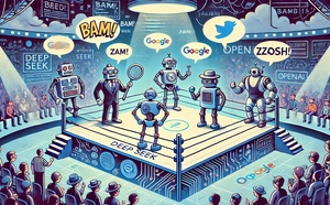 1.91 Le Combat des Titans de l’IA : Deep Seek, Bard, ChatGPT, Claude et l’IA d’Alibaba 1.91 Le Combat des Titans de l’IA : Deep Seek, Bard, ChatGPT, Claude et l’IA d’Alibaba